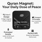 Quran Magnet with Surah Player – Rechargeable 2-in-1 Islamic Recitation Speaker, Ayatul Kursi & 4 Quls, Ramadan & Eid Gift